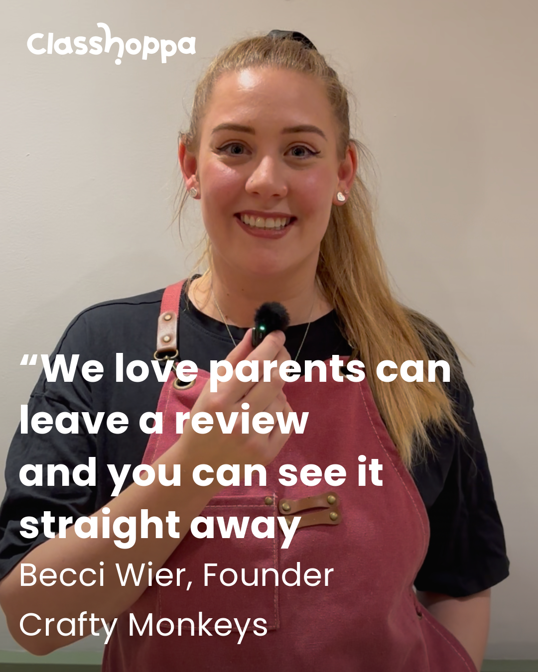 Becci Wier, Founder, Crafty Monkeys